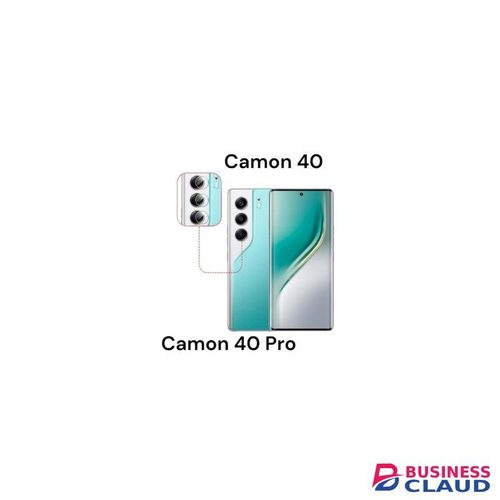 Tecno Camon 40 Pro Camera Lens Protector, Tempered Glass Anti-Scratch Anti-Glare Lens Cover for Night Photography, Easy Installation, Black