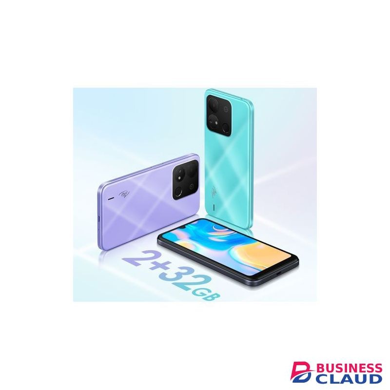 Itel A04, 6.3", [2GB RAM+ 32GB ROM] Camera 8MP,Dual SIM, 4000mAh_ Blue