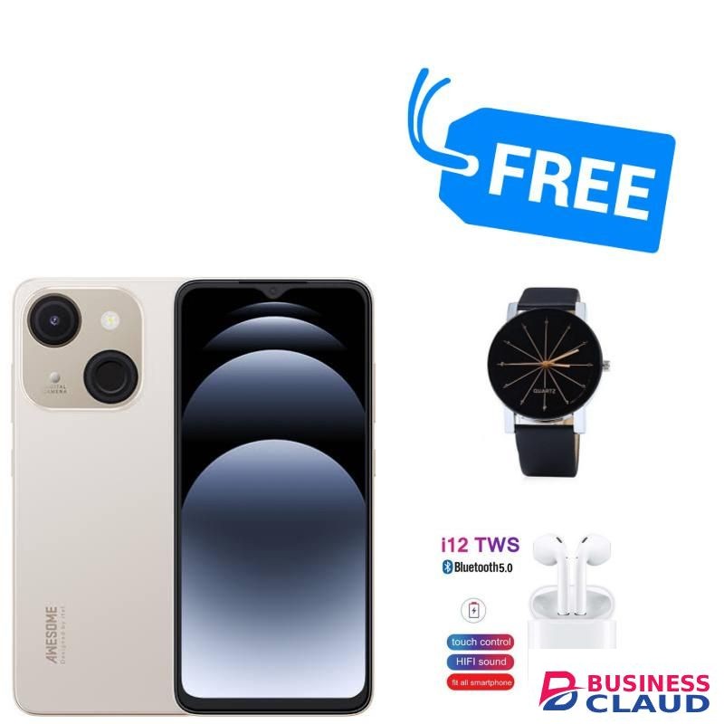 Itel A06,,SCREEN SIZE,,,6.6" INCHES,,,32GB ROM & UPTO 4GB RAM,DUAL SIM,4000MAH,DUAL SIM,WATCH & BUDS,,,SPLY'