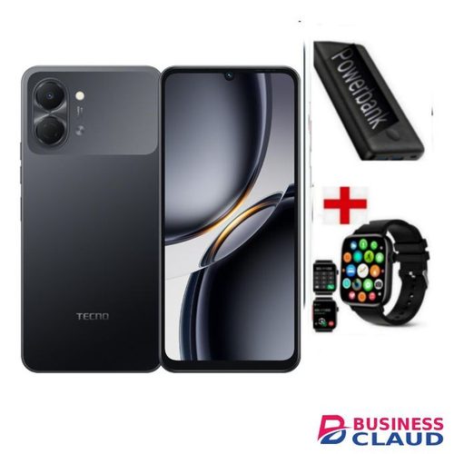 Tecno Pop 20,6.75-inch display, upto 8GB RAM+64GB storage,5000mAh Battery-1 YEAR WARRANTY+Flashdisk+Speaker