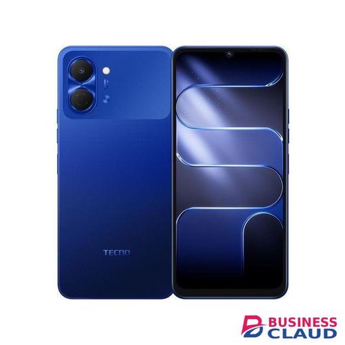 Tecno Pop 20,6.75 inch display, Up to 8GB RAM + 128GB storage, 5000mAh Battery (1 YEAR WARRANTY) - Blue