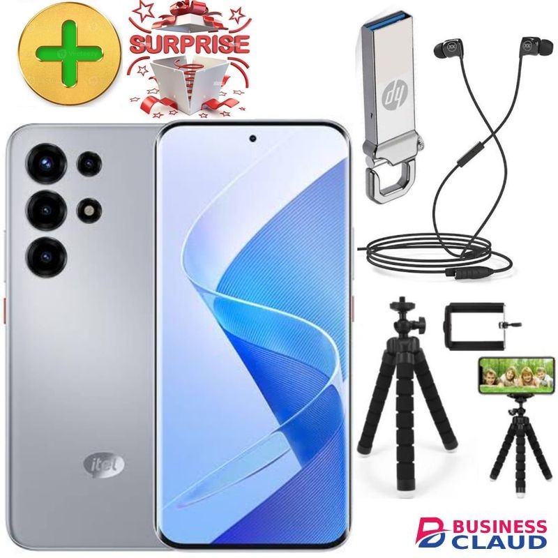 Itel S26 Ultra, 6.78' Curved Screen Corning Gorila Glass, 256GB Storage + Up To 16GB RAM 600mAh Battery, 50MP Camera+AMAIZING GIVE AWAYS
