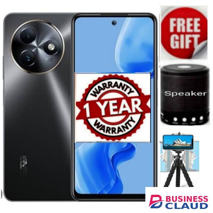 Itel S24 6.6", 128GB+ Up To 8GB, 5000mAh, 108MP, 4G+ FREE SPEAKER+TRIPOD STAND