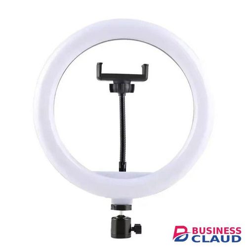 Pro LED Ring Light with Adjustable Stand and Phone Mount for Content Creators