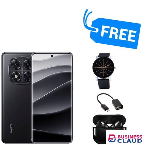 XIAOMI REDMI NOTE 14 PRO,8GB RAM +256GB ROM,5500MAH,DUAL SIM,FREE WATCH,OTG & BUDS