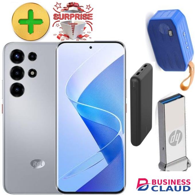 Itel S26 Ultra, 6.78' Curved Screen Corning Gorila Glass, 256GB Storage + Up To 16GB RAM 600mAh Battery, 50MP Camera+AMAIZING FREE GIVE AWAYS
