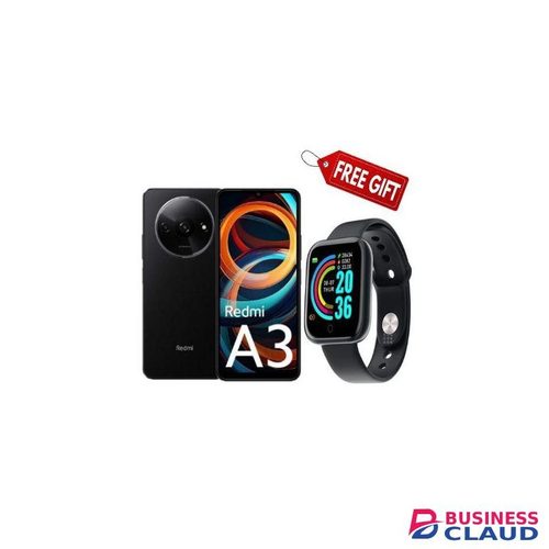 XIAOMI A3, 6.71" Display 3GB RAM + 64GB 5000mAh (Dual SIM) - Black + Smart Watch