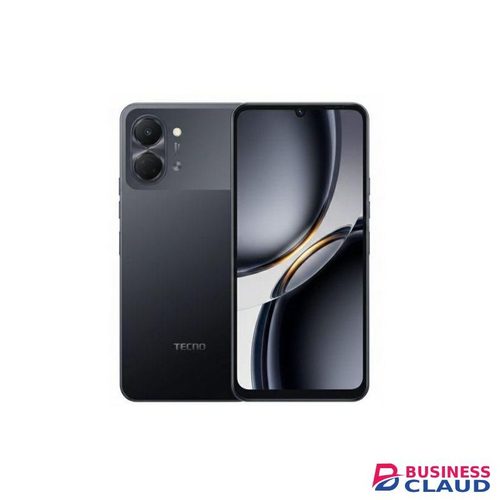 Tecno Pop 20 6.75'' 120Hz Display, 64GB ROM +4GB RAM 13MP AI Camera, 5000mAh, Black + Smart Watch & Power Bank