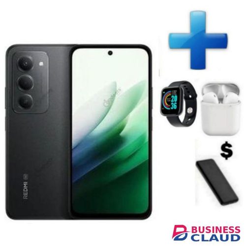 XIAOMI REDMI 15 4G, 6.9 Inches Display, 128GB ROM + 6GB RAM, Dual SIM, 7000mAh Battery (24 Months Warranty) Power bank Pod Smart Watch