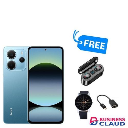 XIAOMI REDMI NOTE 14,6.67" INCHES AMOLED (8GB RAM +256GB ROM)5500MAH,FREE BUDS,WATCH & OTG