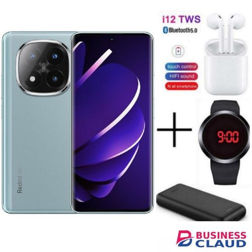 XIAOMI Redmi Note 15, 6.77" Snapdragon, 256GB + 8GB RAM (Dual SIM), 5800mAh, (2YRs WRTY) + Free Gifts
