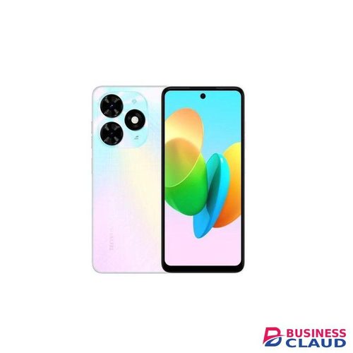 Tecno POP 8 6.6" - 4GB RAM + 128GB ROM - Android 13 (Dual sim) 5000mAh, Dual Speaker - White