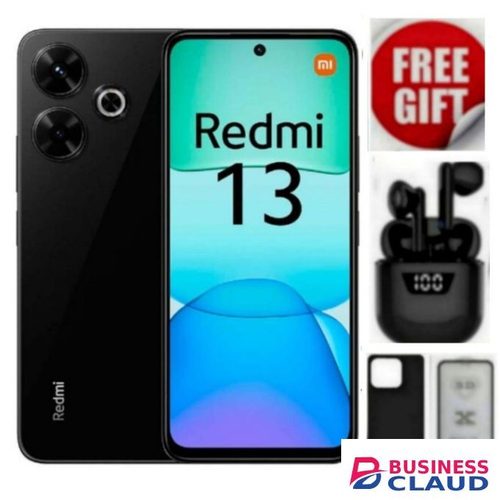 XIAOMI REDMI 13 6.79 INCH 8GB RAM + 128 GB ROM BATTERY 5030 MAH DUAL SIM LVAN COVER