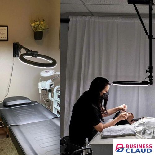 High-Quality 14” LED Ring Light with Extendable Tripod, 360° Rotating Phone Mount & Remote for Content Creators