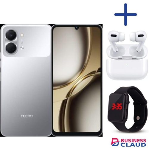 Tecno Pop 20,6.75'' display, Upto 8GB RAM+128GB storage+5000mAh Battery-1 year Warranty.PRO 3
