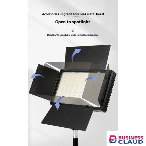 LED 800 RGB Professional Video Light with Stand – Bi-Color 3200-5600K, Wireless Remote, for Photo & Content Creators