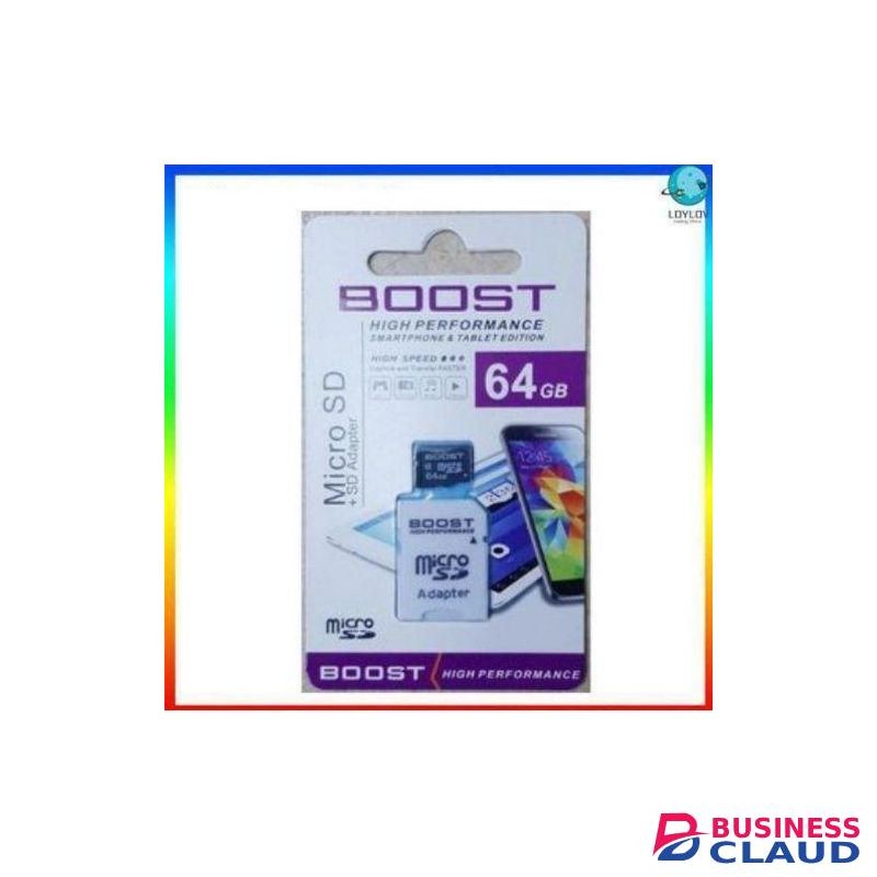 Tecno Quality Durable Phone Memory Card 64GB High Speed For Cctv & Smartphones & Button Katululu Phone Bontel L600, L800 & Tecno-T301 , T402, Itel IT5082, IT2160 , IT2163, IT 2165, IT5027, IT5081