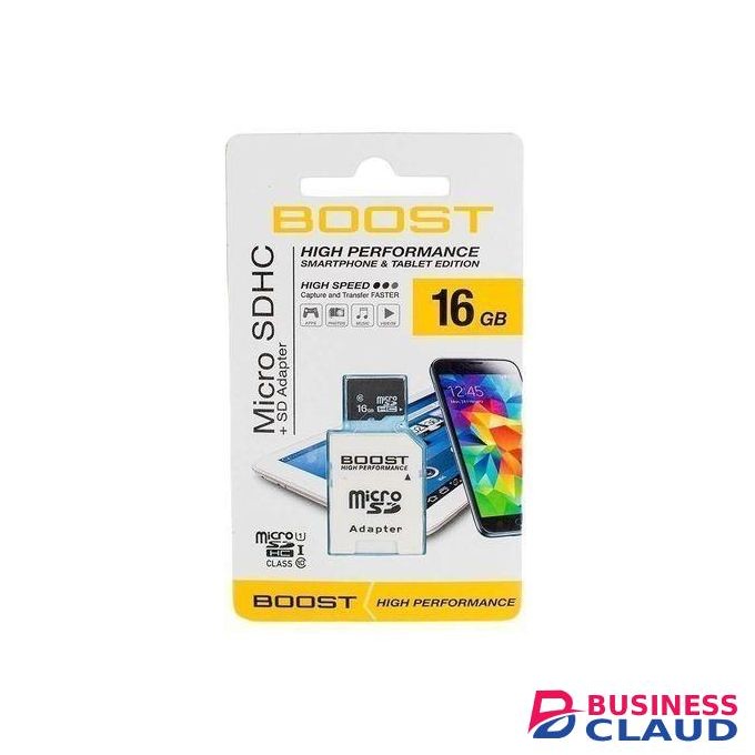 Boost BEST Quality Durable Phone Memory Card 16GB High Speed For Smartphones & Button Katululu Phone Bontel L600, L800 & Tecno T301 , T402, Itel IT5082, IT2160 , IT2163, IT 2165, IT5027, IT5081