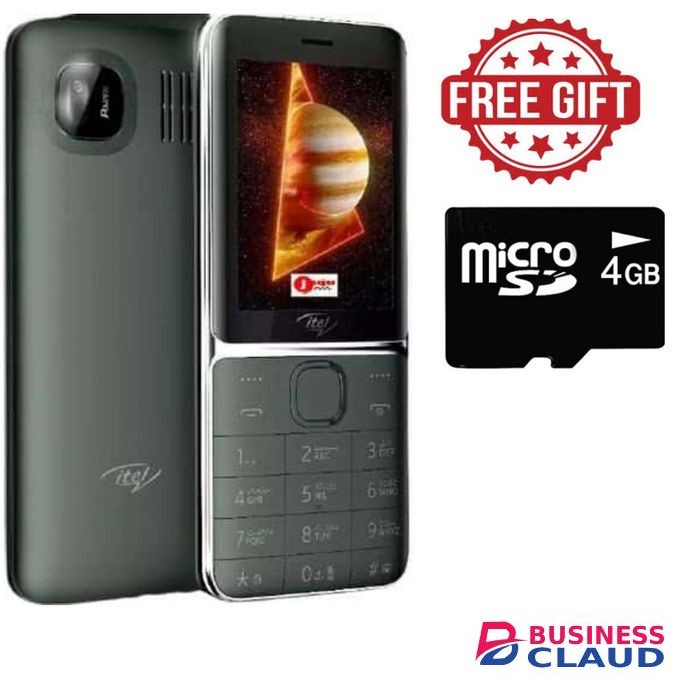 Itel 5626// Tripple Sim// - Black//free Memory Card