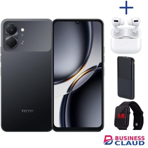 Tecno Pop 20,6.75'' display, Upto 8GB RAM+128GB storage+5000mAh Battery-1 year Warranty. LED PODS