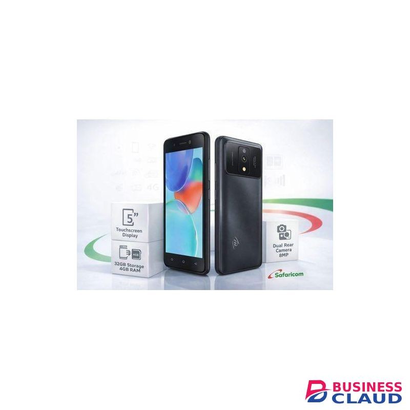 Safaricom ITEL A24 PRO5" INCHES,DUAL SIM,(2GB RAM +2GB RAM)32GB ROM,4G LTE,SPLY"