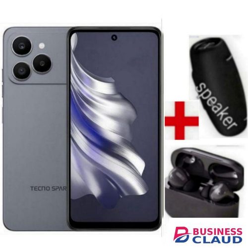 Tecno Spark 40, 6.67''Display, 128GB Storage Up to 8GB RAM Extended,50MP, Battery 5200 MAh+ SPEAKER+EARPODS