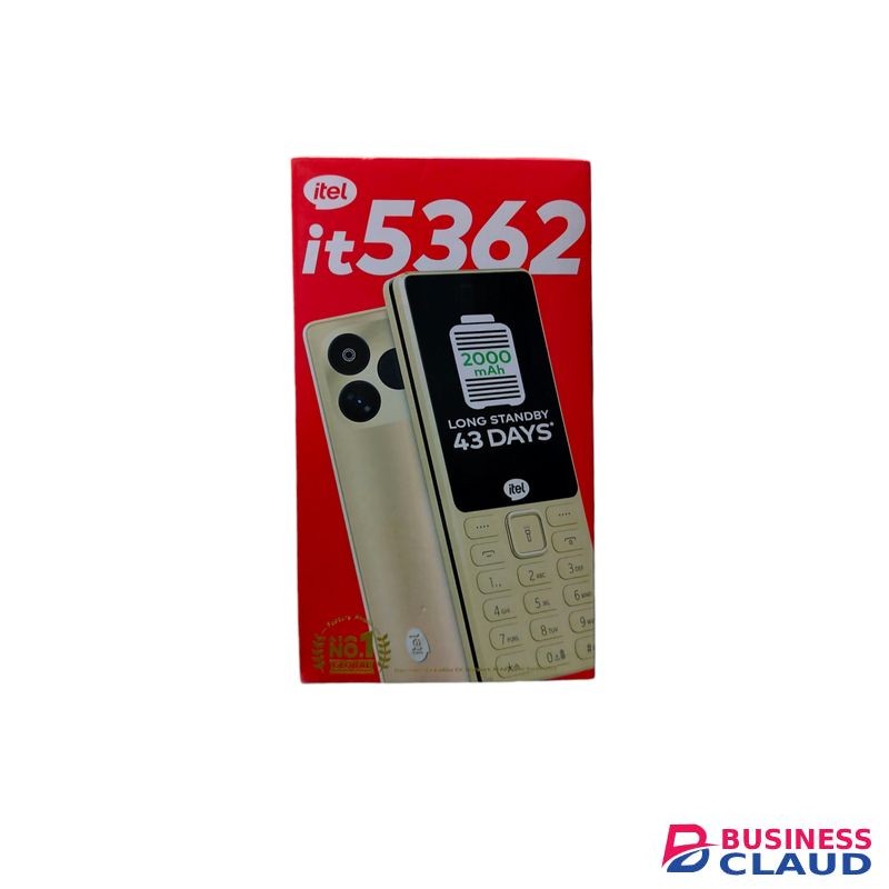 Itel 5362, 2.8" Big Screen, 3 Sim, Opera Mini, Black