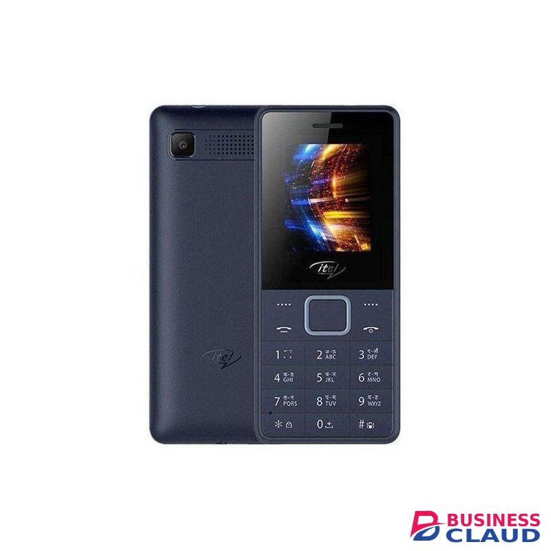 Itel 2160 Kabambe - Multi-SIM Slots, 1.8" Display, Bright Torch, FM Radio, "C.E", 1000mAh (Black)