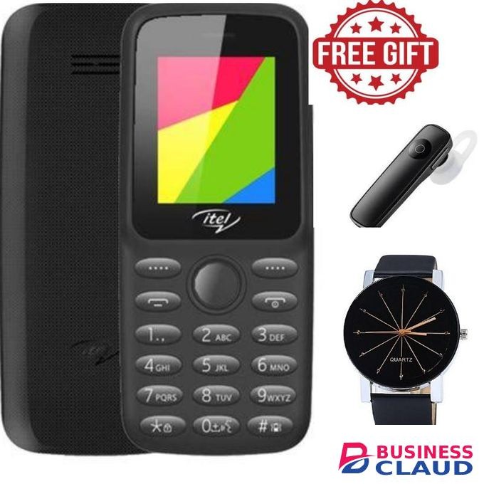 Itel 2163 CELL PHONE//DUAL SIM//1.8 SCREEN DISPLAY//FREE GIFTS