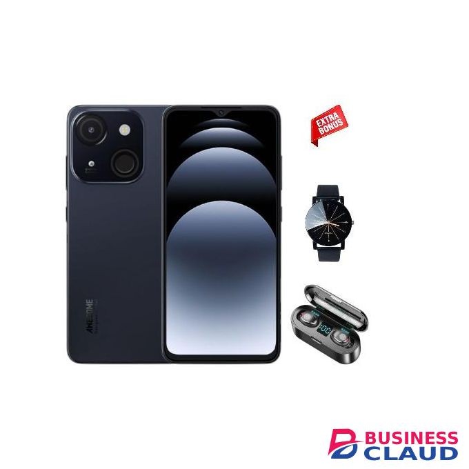Itel A06 6.6" HD+, 32GB ROM + Up To 4GB RAM, 4000mAh - Black