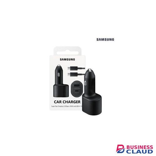 Samsung Galaxy Quantum 2 5G (45W+15W) Dual port superfast car charger With USB Type C Cable