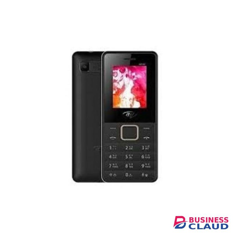 Itel 2160 1.77''; Black; Fm Radio;1000 MAh,Dual Sim
