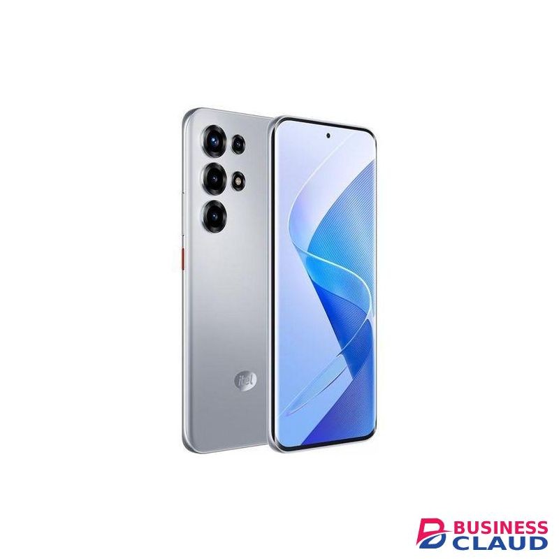 Itel S26 Ultra, 6.78' Curved Screen Corning, 256GB Storage + Up To 16GB RAM 600mAh Battery, 50MP Camera -Silver