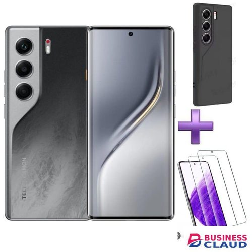 Tecno CAMON 50,upto16 GB RAM +256GB Storage 5200 MAH BATTERY DUAL-1 YEAR WARRANTY+ COVER &PROTECTOR-BLACK
