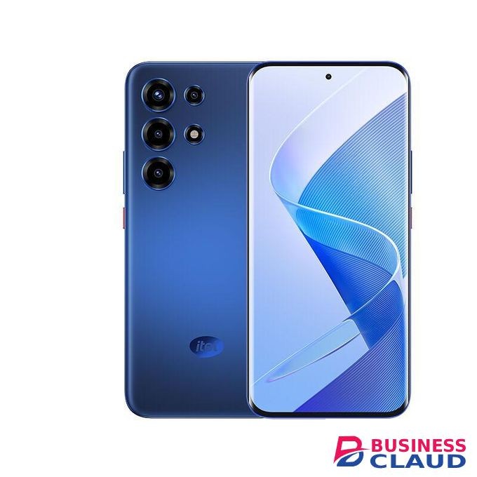 Itel S26 Ultra 4G, 6.78" Curved Screen Corning, 128GB Storage + Up To 16GB RAM 5000mAh - Black Blue (1YR WRTY)