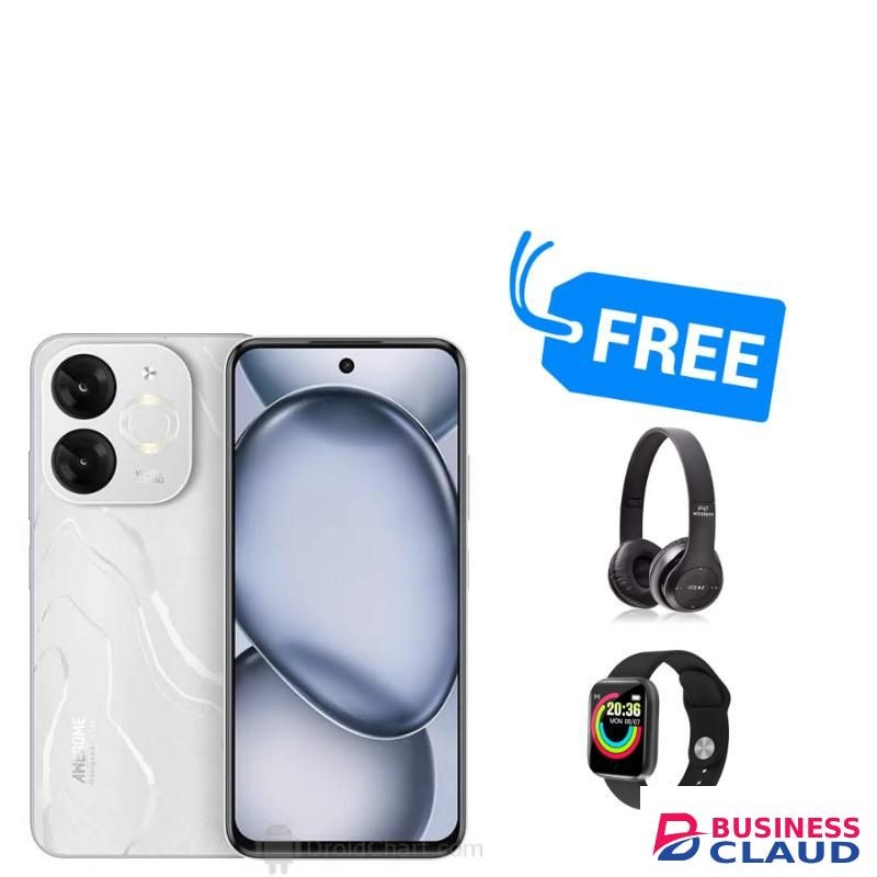 Itel A80,6.7 INCHES,128GB ROM & UPTO 8GB RAM & FREEBIES