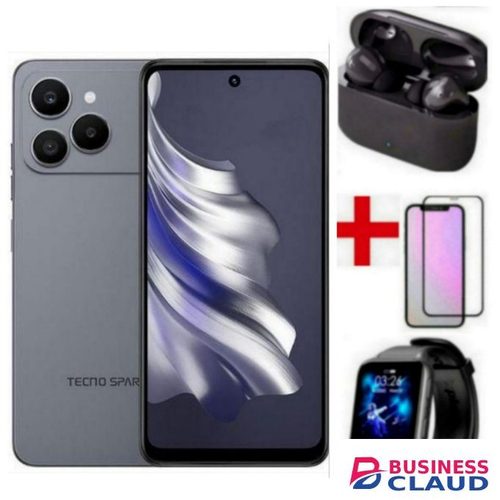 Tecno Spark 40, 6.67''Display, 128GB Storage+ Up to 8GB RAM Extended),50MP, Battery 5200 MAh,1 year Warranty+ GIFTS