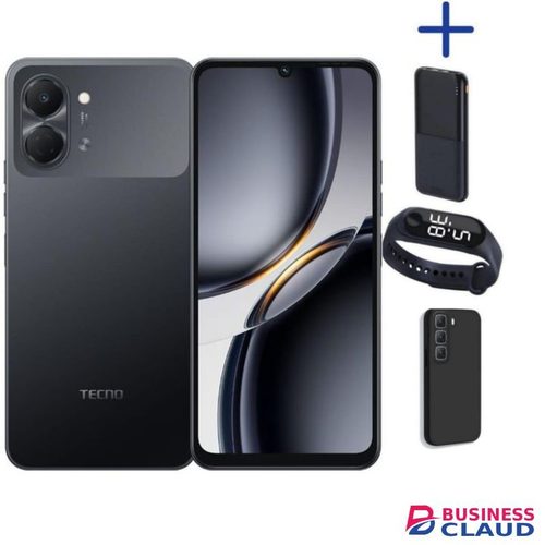 Tecno Pop 20,6.75'' display, Upto 8GB RAM+64GB storage+5000mAh Battery-1 year Warranty pb cover