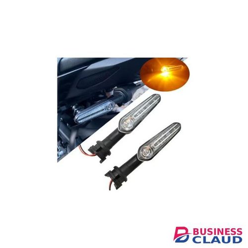 Motorcycle Mini LED Turn Signal Light Moto flashing Light clignotant Moto led For YAMAHA MT07 Tracer 700 XJ6 FZ6 MT09 900 MT10