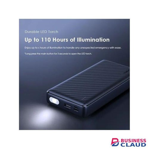 Oraimo Traveler Link 20 20000mAh 12W Power Bank (for Iphones,samsung,oneplus,oppo,xiaomi Redmi,tecno,Nothing Phones)