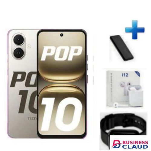 Tecno POP 10 Display: 6.67 Inches 3GB RAM + 64GB ROM Battery: 5000 MAh /WZ/- Gift
