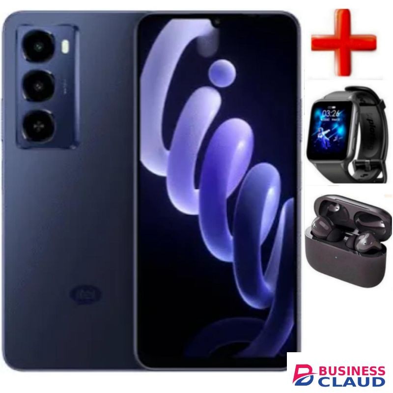 Itel City 100 4G,6+12GB RAM+128GB ROM 5200 MAh Battery+EARPODS+WATCH.