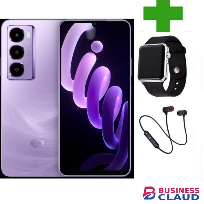 Itel City 100 4G,13 MP"18GB RAM+128GB ROM"5200 mAh+GIFTS,LED WATCH