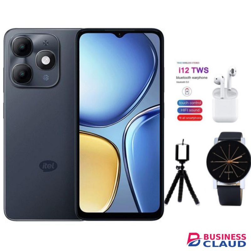 Itel A90, 6.6", 4GB RAM + 128GB (Dual SIM), 5000mAh, TRIPOD