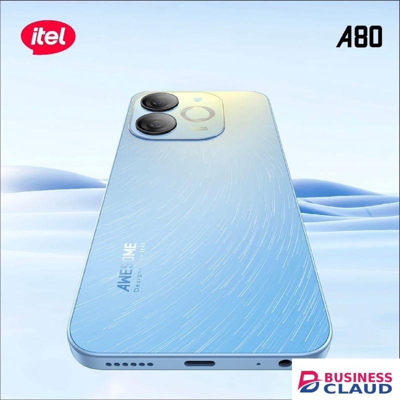 Itel A80,SCREEN DISPLAY 6.7" INCHES,UPTO 8(3+5)GB RAM & 128GB ROM,50MP,5000MAH,ANDROID 14,120HZ, Smartphone