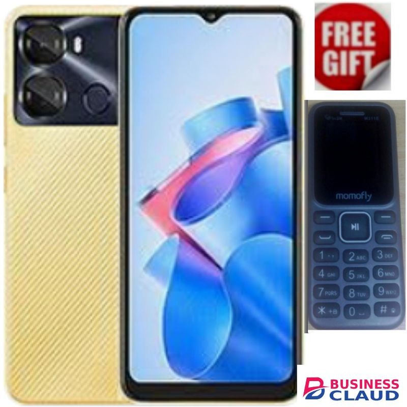 Itel P40 4G Lite - 6.6'' - 64GB Storage 4GB RAM - 13MP Dual - 6000mAh+ PHONE..LII