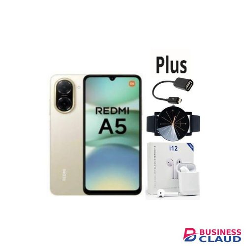 XIAOMI Redmi A5, 6.88" Display 4GB RAM + 128GB 5200mAh (Dual SIM) +Free Gifts
