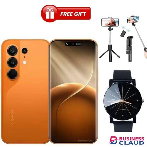 Tecno Spark 40, 6.67'' HD+, UP To 256GB ROM+(8+8)16GB RAM (Dual Sim) 50MP, 5200 MAh COMES WITH GIFTS (WEB WATCH,SELFI,TRIPOD) +13 MONTHS WARRANTY