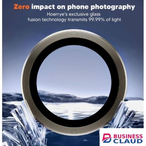 iPhone 17 Plus Phone Case Camera Lens Protector with Tempered Glass, Anti-Scratch Coating and Night-Shooting Anti-Glare Feature