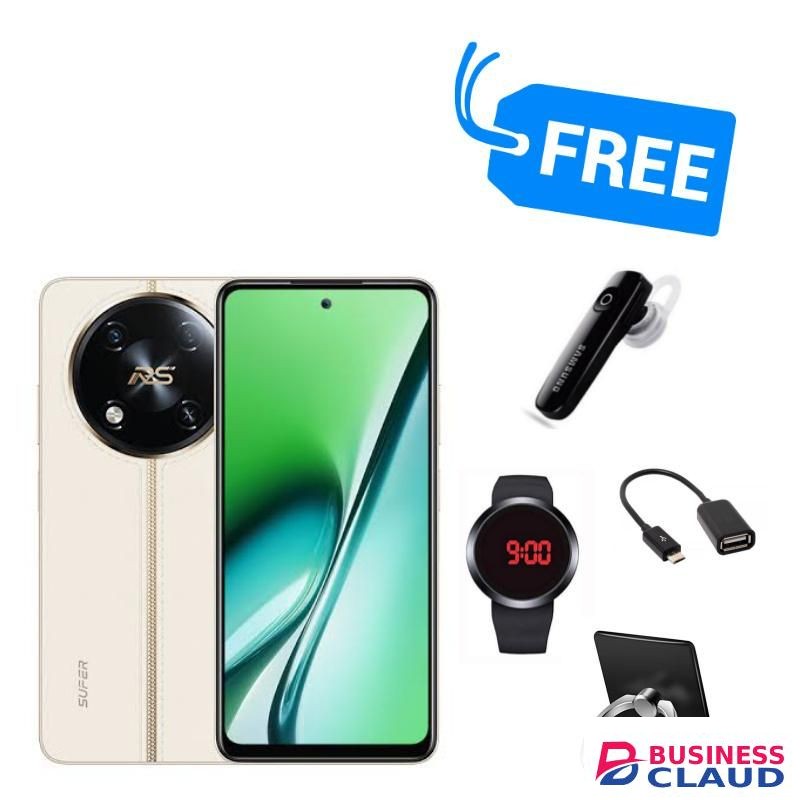 Itel RS4,SCREEN DISPLAY 6.56"(256GB ROM +8GB RAM)5000MAH,50MP,120HZ, & FREEBIES